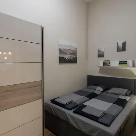Apartament Quiet And Stylish City Park Flat Budapeszt